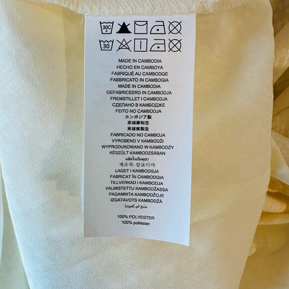 Michael Kors Ivory Blouse  3X - Picture 5 of 5